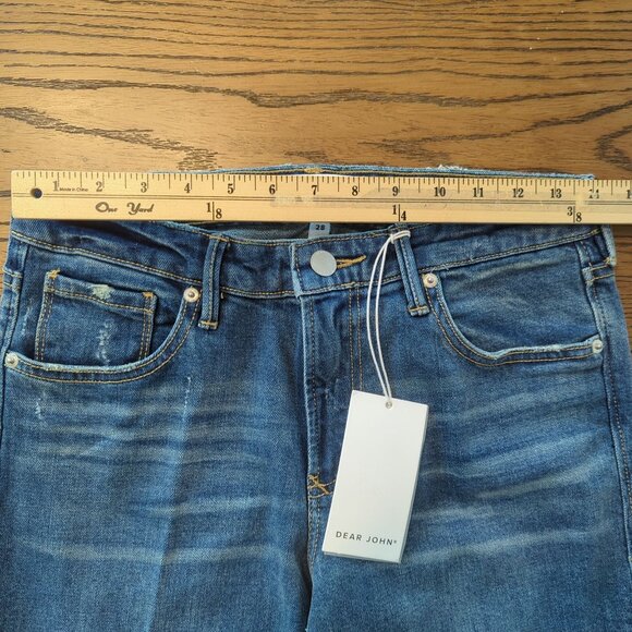 Dear John Rosa Mid-Rise Flare Women's Jeans Size‎ 28 Medium Wash Denim - Picture 11 of 15